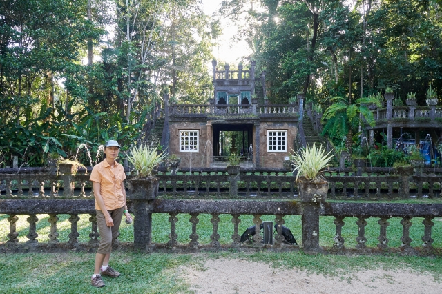 Mable at Paronella Park, NQ